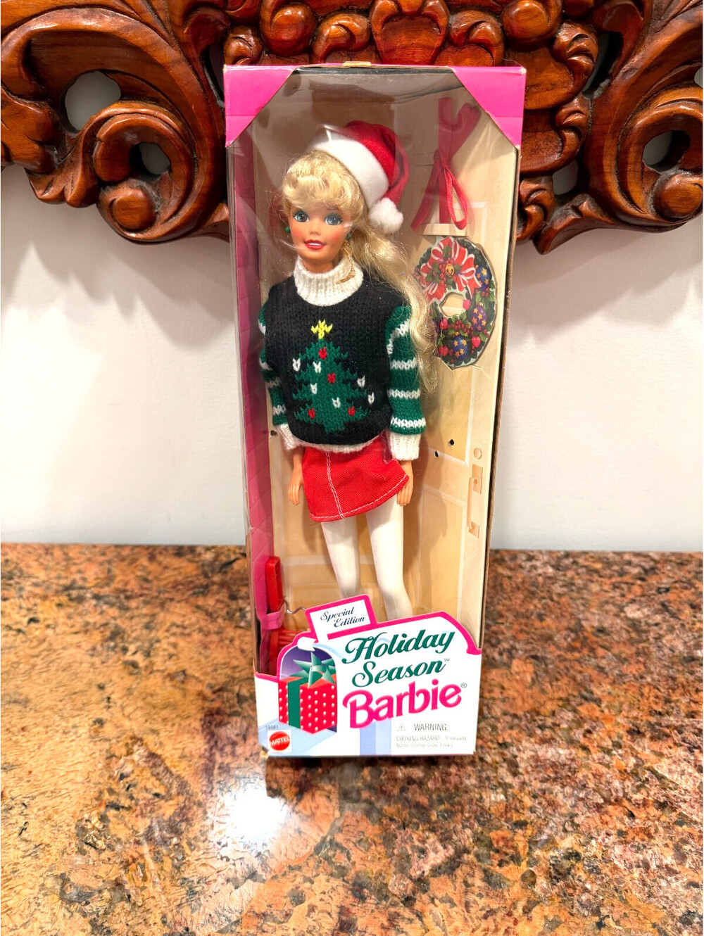 Vintage 1996 Holiday Season Barbie Doll Special Edition Mattel